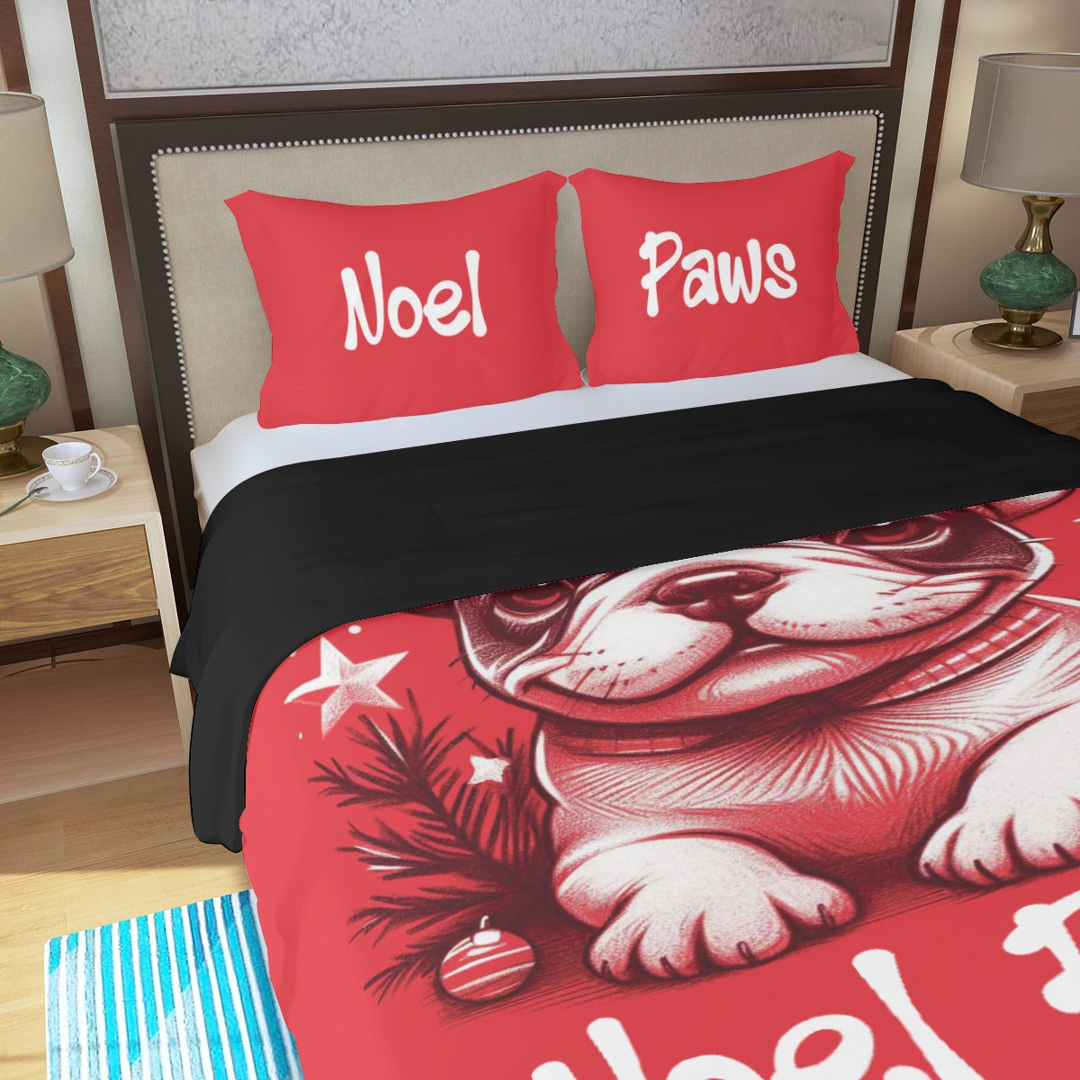 Durable Pressure-Balanced Jaq - Bedding Set for Indoor Use Durable