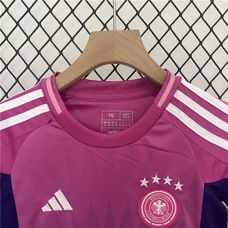 Premium Quality Kids Germany 2024 Away Soccer Kit ShirtShorts