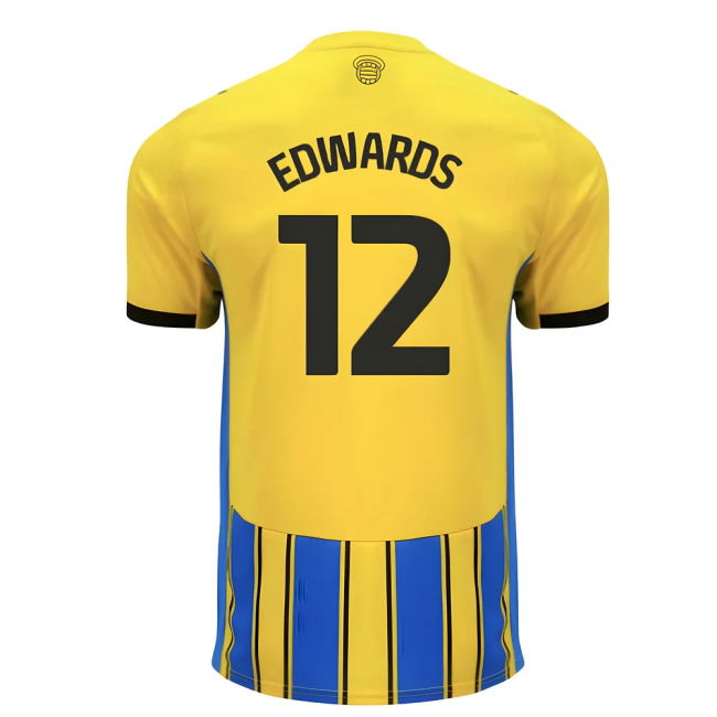 Kids Retro 2025-2026 Southampton Away Heritage Jersey (Edwards 12)