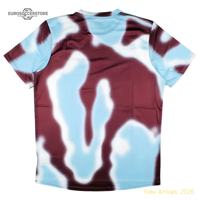2024-2025 West Ham Warm Up Jersey (new Claret) - Official Edition