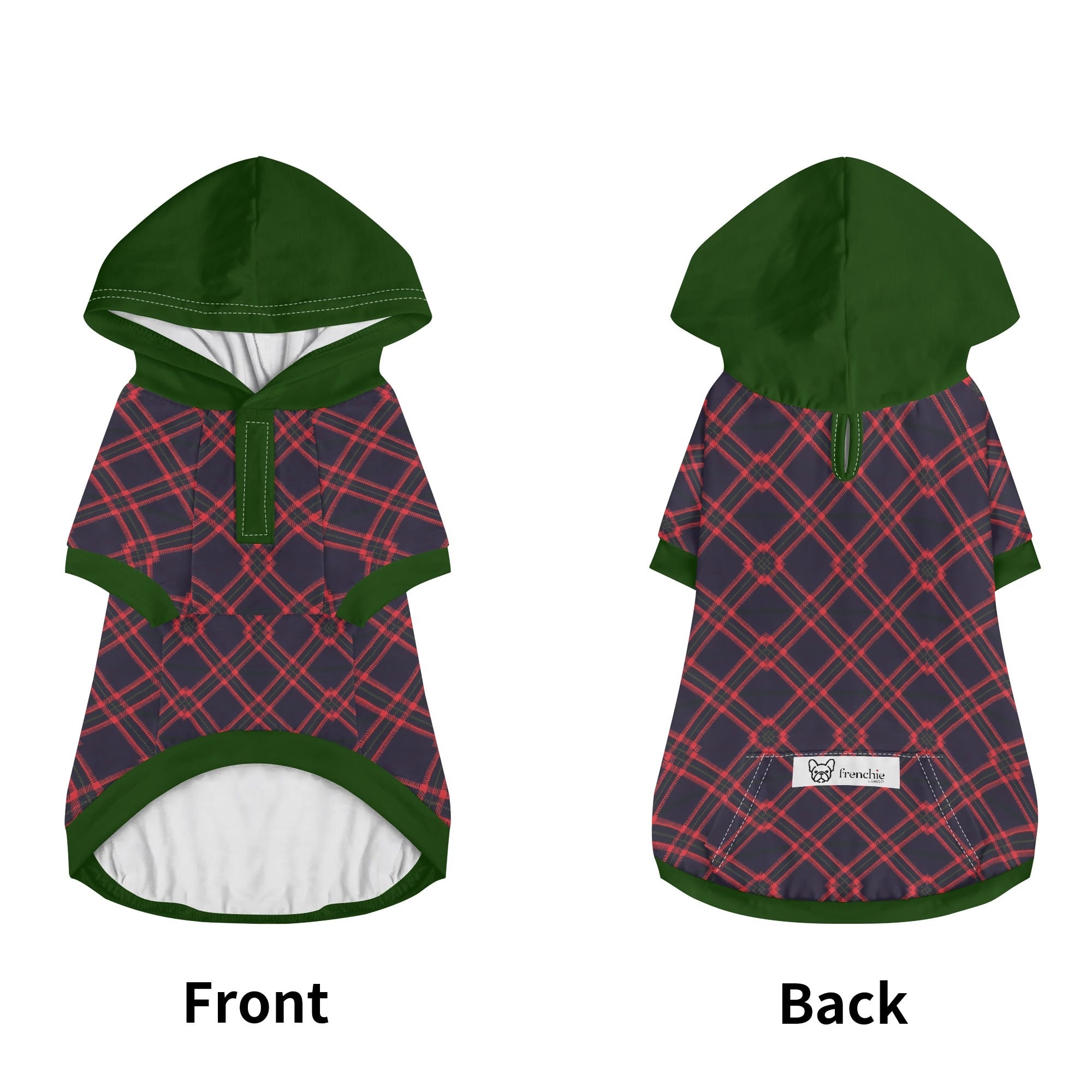 French Bulldog Princess Hoodies For French Bulldog | Frenchie Shop