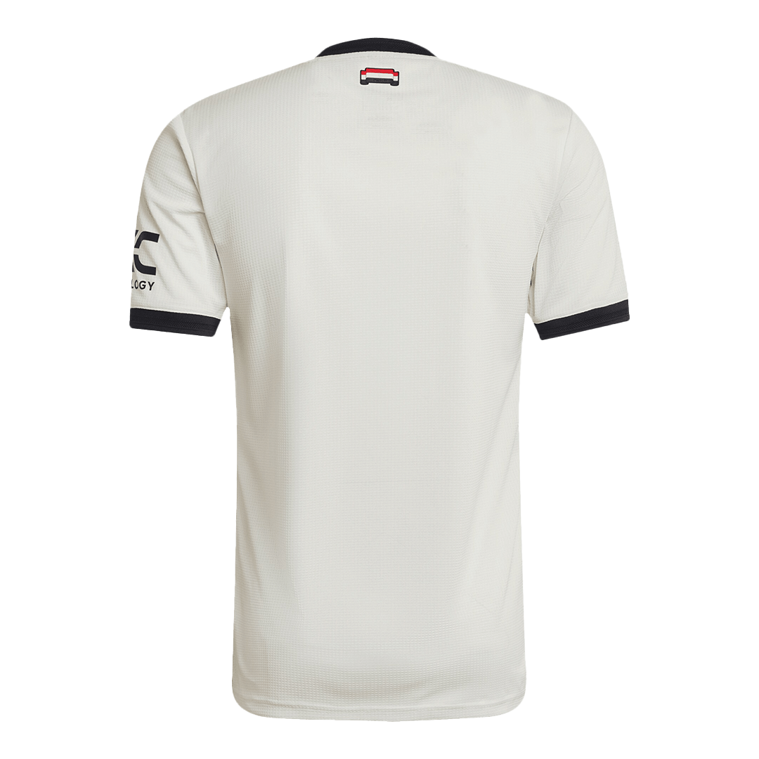 Player Version Manchester United Third Away Soccer Jersey 2024/25Authe