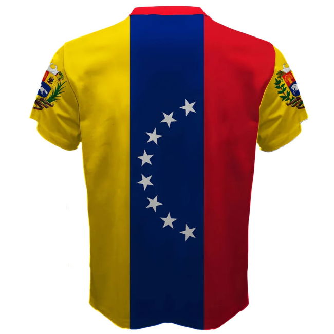 Replica Venezuela Coat Of Arms Sublimated Sports Jersey