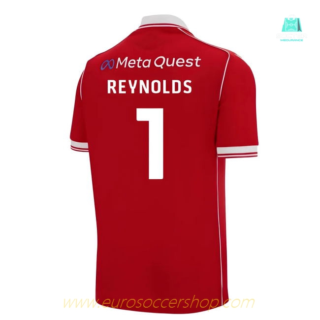 2025-2026 Wrexham Home Shirt (Kids) (Reynolds 1)