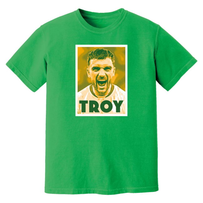 Troy Parrott T-Shirt (Green) Holland Holland Official Premium