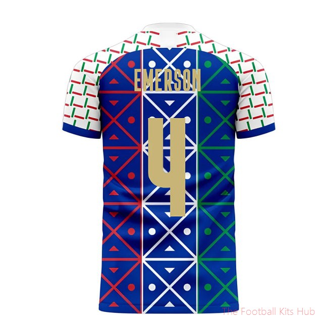 [LK] Italy 2025/26 Renaissance Home Football Kit (Libero) (EMERSON 4)