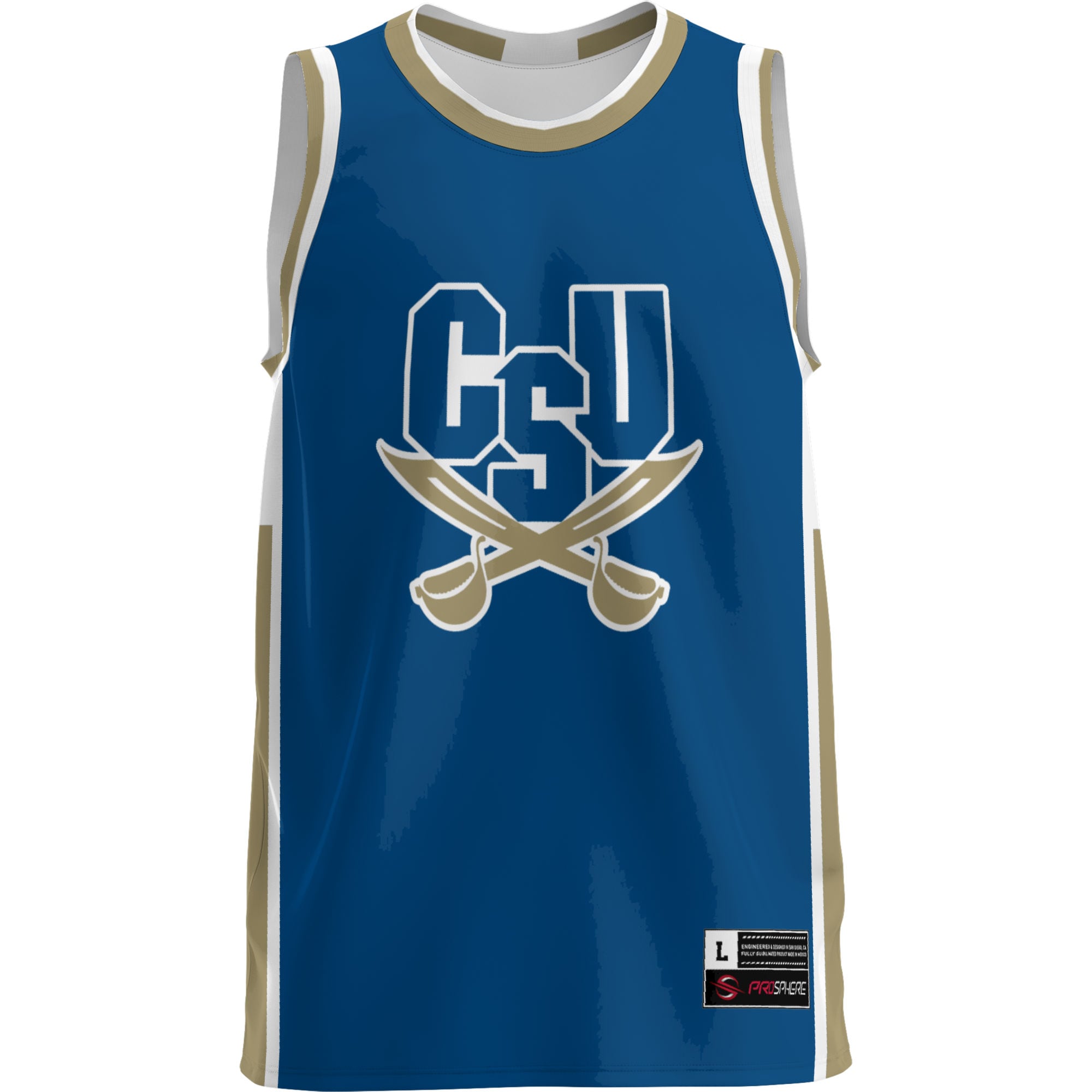 [DDG] Charleston Southern Buccaneers GameDay Greats Lightweight Basketball Jersey - Blue
