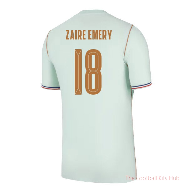 2026-2027 France Away Shirt (Zaire Emery 18)