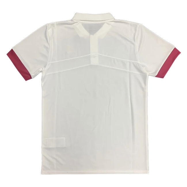 West Ham Poly Polo - White official style Shirt 2022-2023 (Unisex