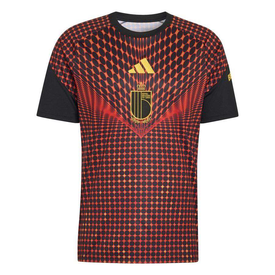 [EFKS] Belgium Pre Match Black/Red Training Uniform T