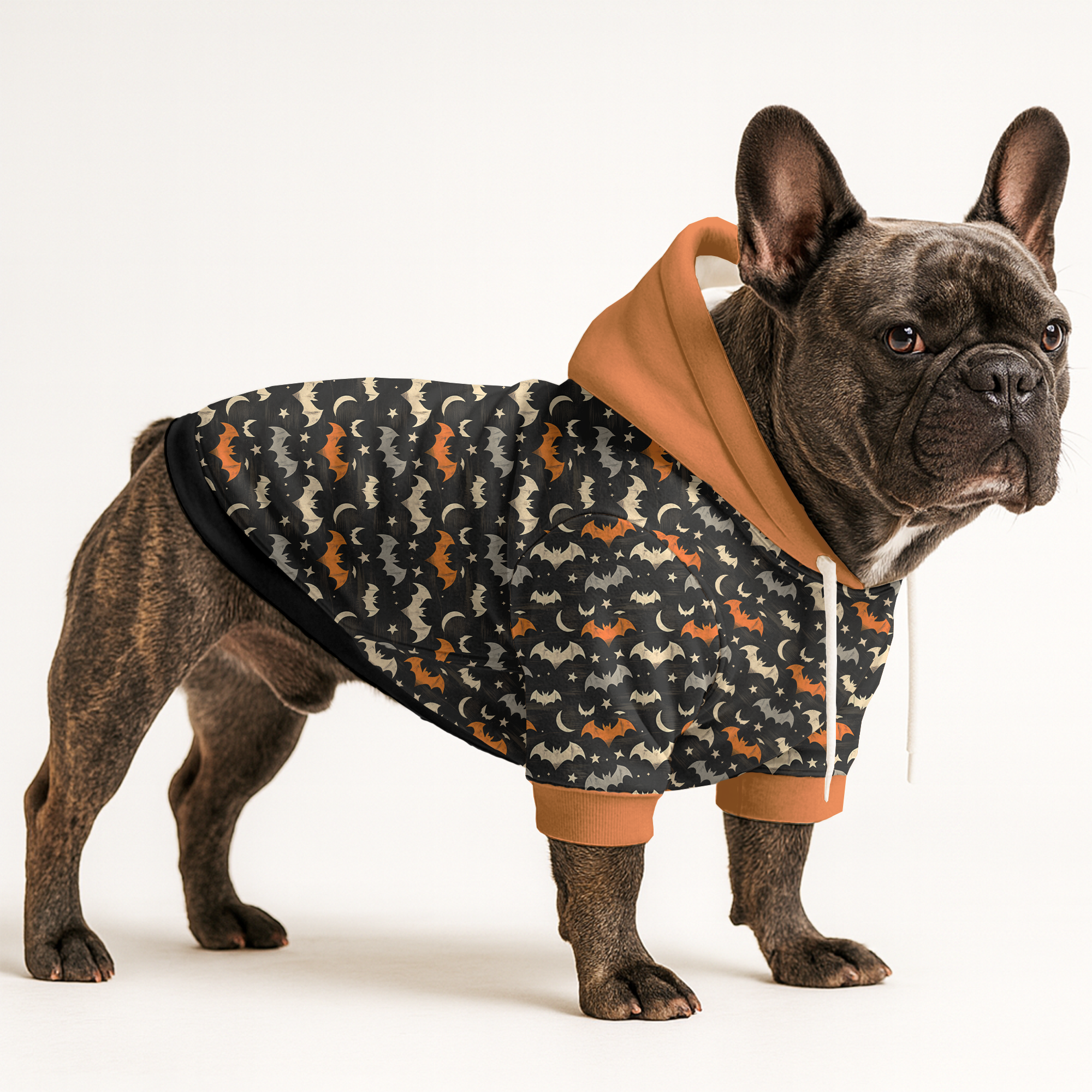 Halloween Bats - Frenchie hoodie