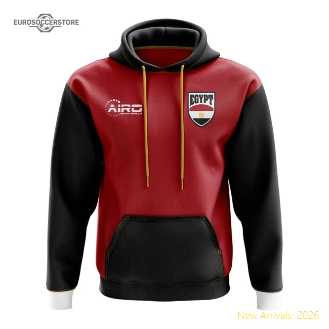 Egypt Concept Country Football Hoody (Red)