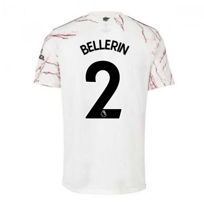 2020-20 Arsenal Away Jersey BELLERIN #2 Edition L S