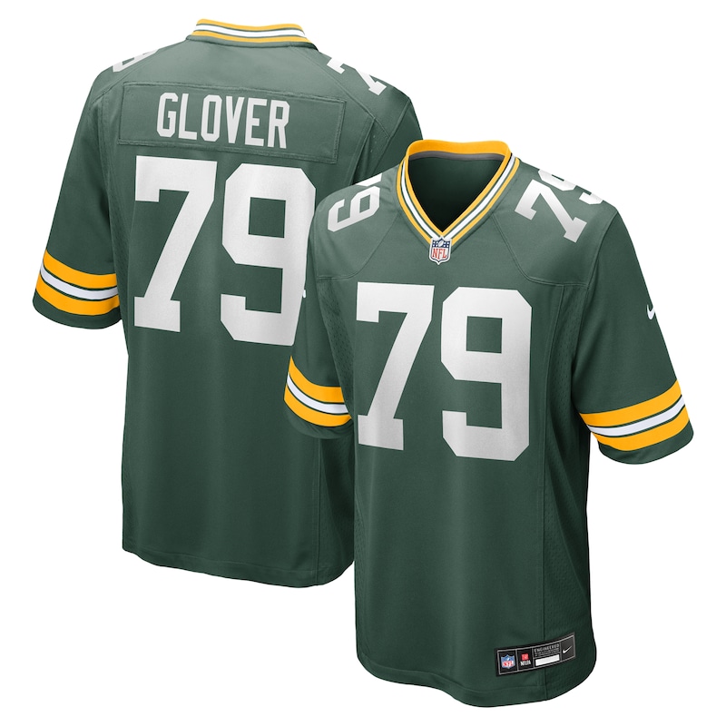 None Travis Glover Green Bay Packers Budget-Friendly Replica Jersey