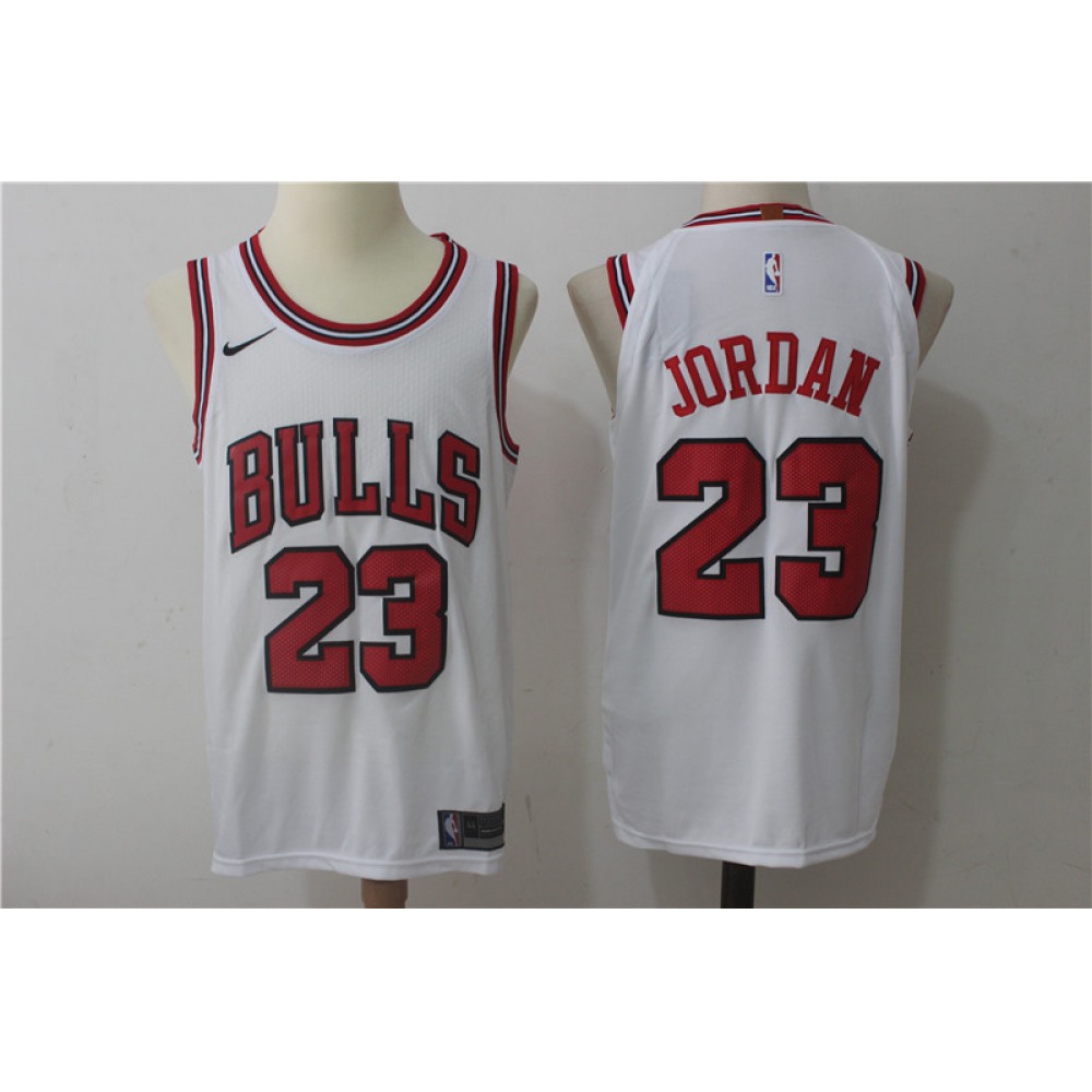 Durable Jersey Chicago Bulls 23 White - - Game Day Essential
