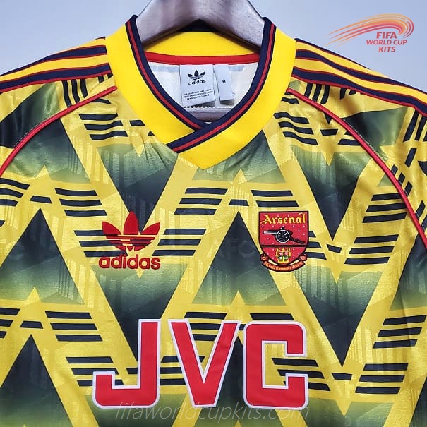 Arsenal 91 to 93 Alternate Soccer Jersey