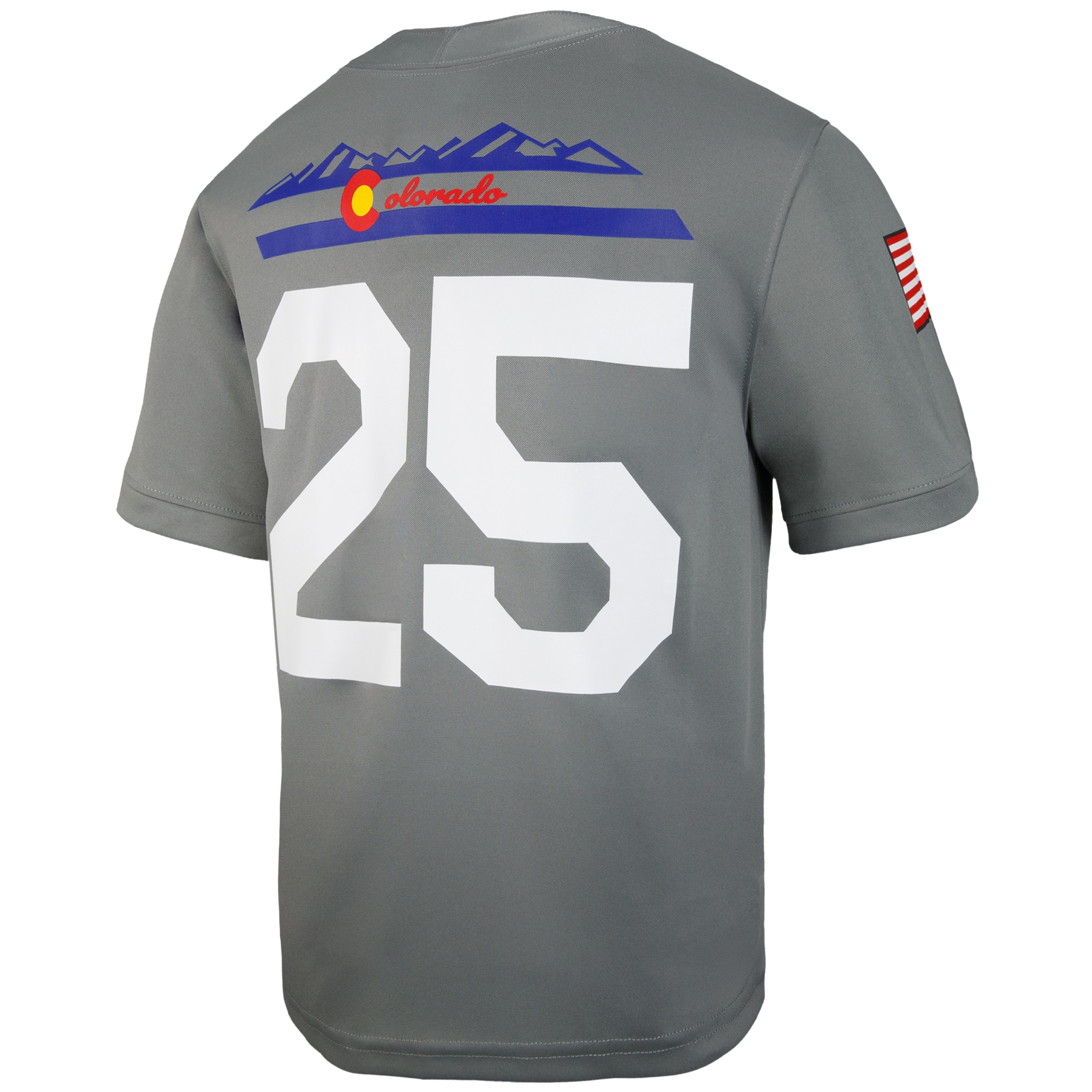 #25 Air Force Falcons Youth APLS Fighting Falcon Collection Football Game Jersey?�C Gray