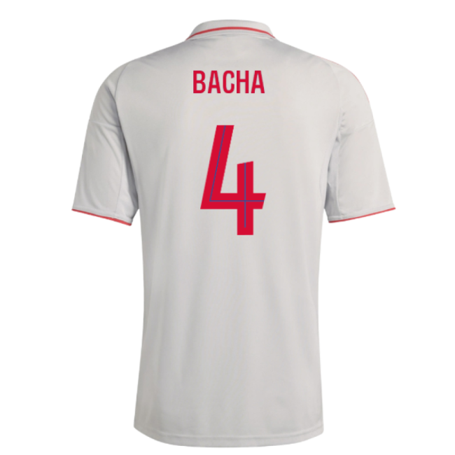 Lyon 2025-2026 Olympique Third Shirt (Bacha 4) Fan Edition