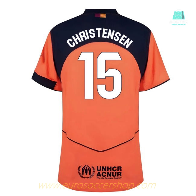 2025-2026 Barcelona Authentic Third Shirt (Christensen 15)