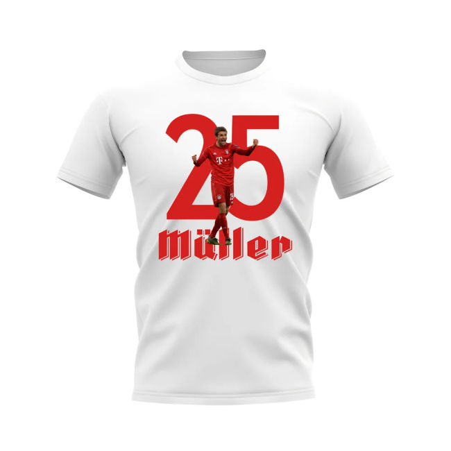 Authentic Design Bayern Muller #25 Modern Style Licensed Football Kit