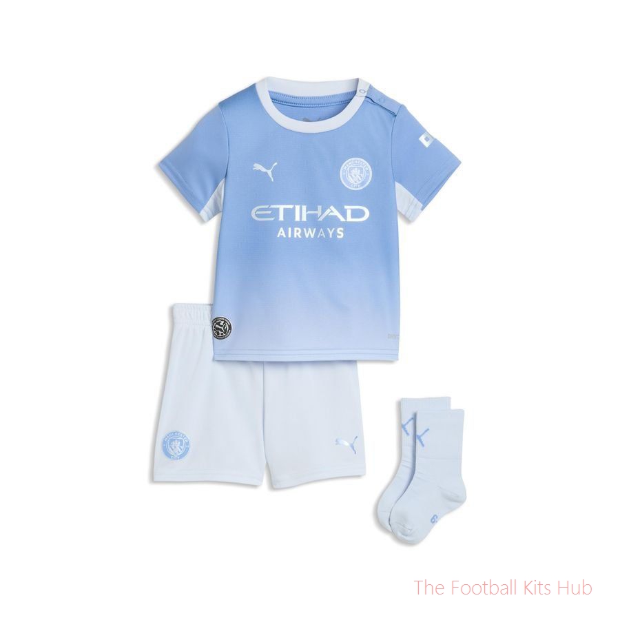 Manchester City Home Shirt 2026/27 Baby-Kit Kids