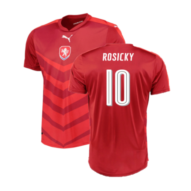 Czech Republic National Team Elite Quality Home Player Jersey (1)