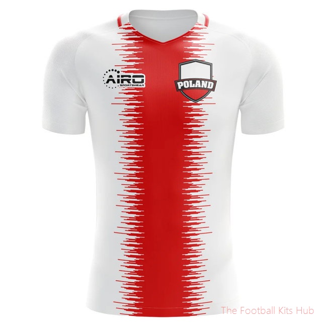 2025-2026 Poland Home Concept Football Shirt - Womens