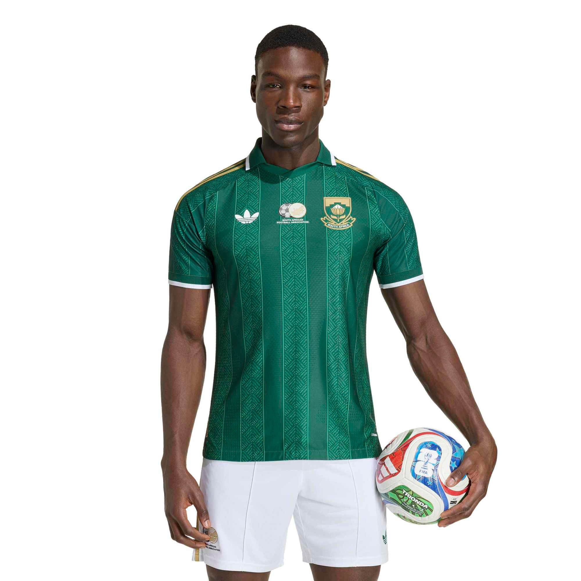 [SJH] South Africa National Team Away On-Field Authentic Jersey - Green