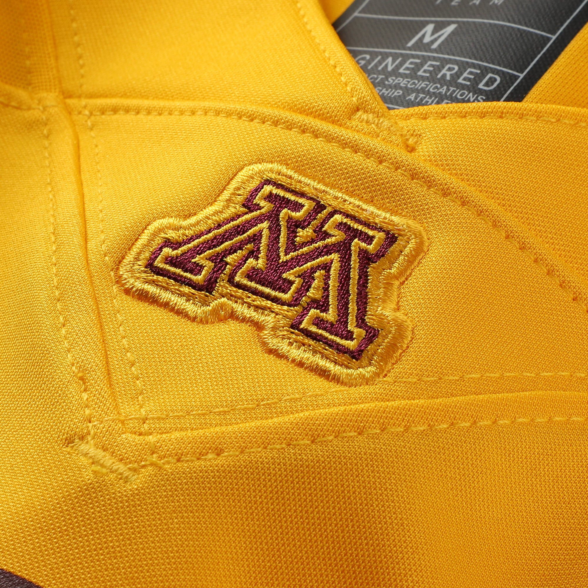 #1 Minnesota Golden Gophers Game Football Jersey - Gold