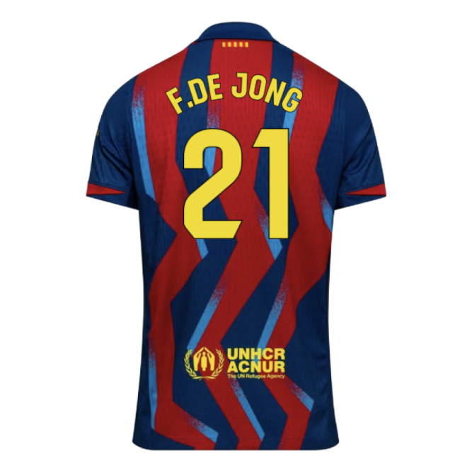 Barcelona Home Pro Jersey Athletic Fit Athletic Fit Breathable