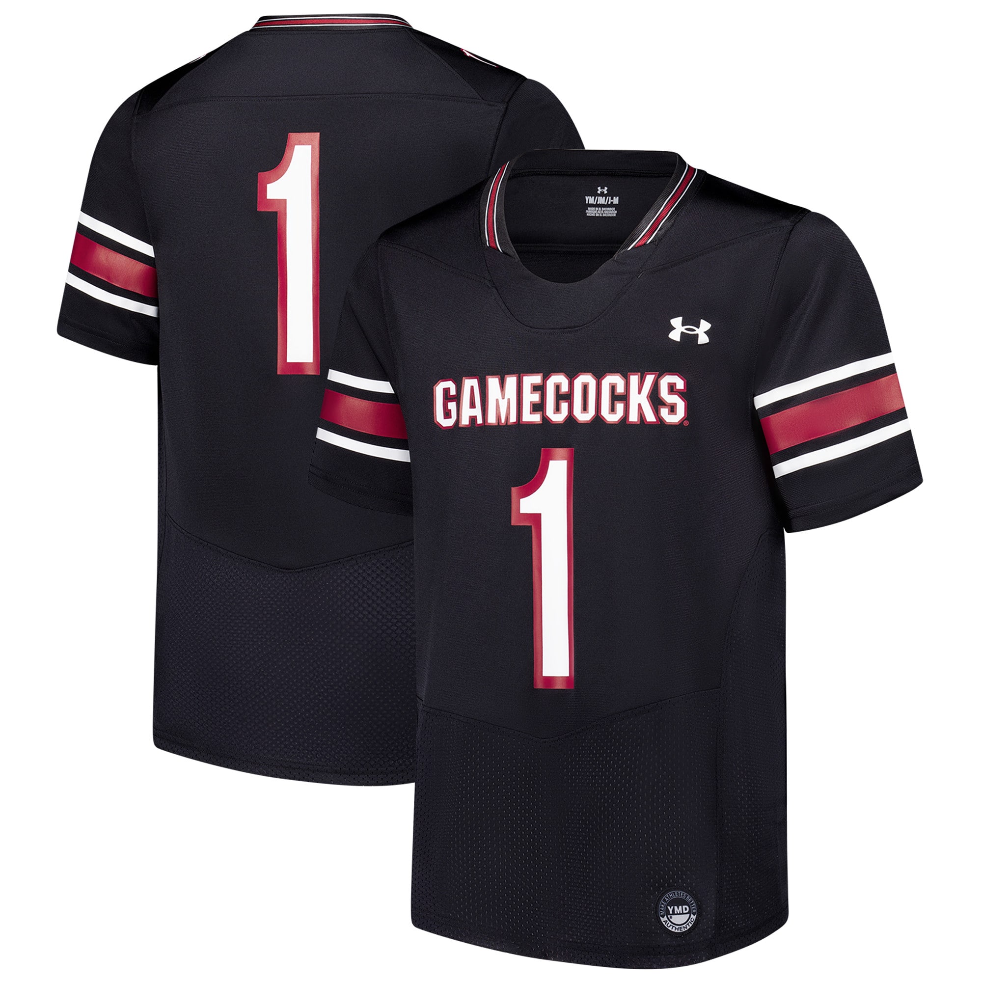 [Youth] South Carolina Gamecocks #1 Football Jersey - Black | Stadium Series 2026
