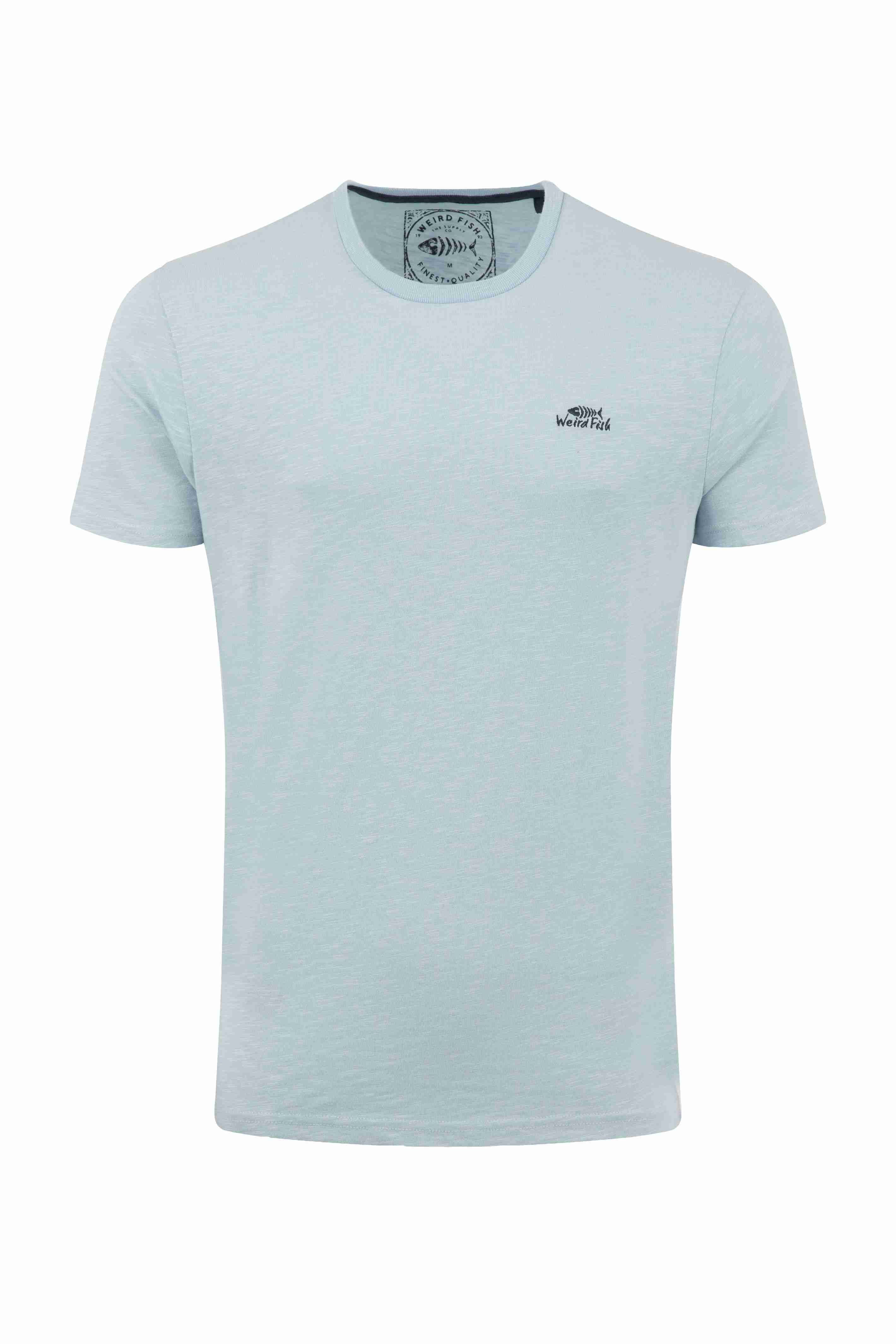 Fished Branded T-Shirt Powder Blue
