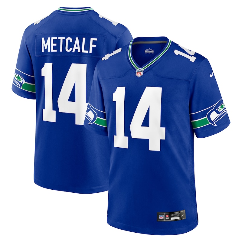 None DK Metcalf Seattle Seahawks Championship Contender Replica Jersey