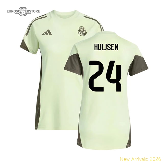 Match-Day 2025-2026 Real Madrid Training Jersey (Almost Lime) - Womens (Huijsen