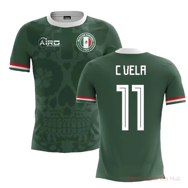 [EFS] 2025/26 Mexico Home Football Shirt (C.Vela 11)