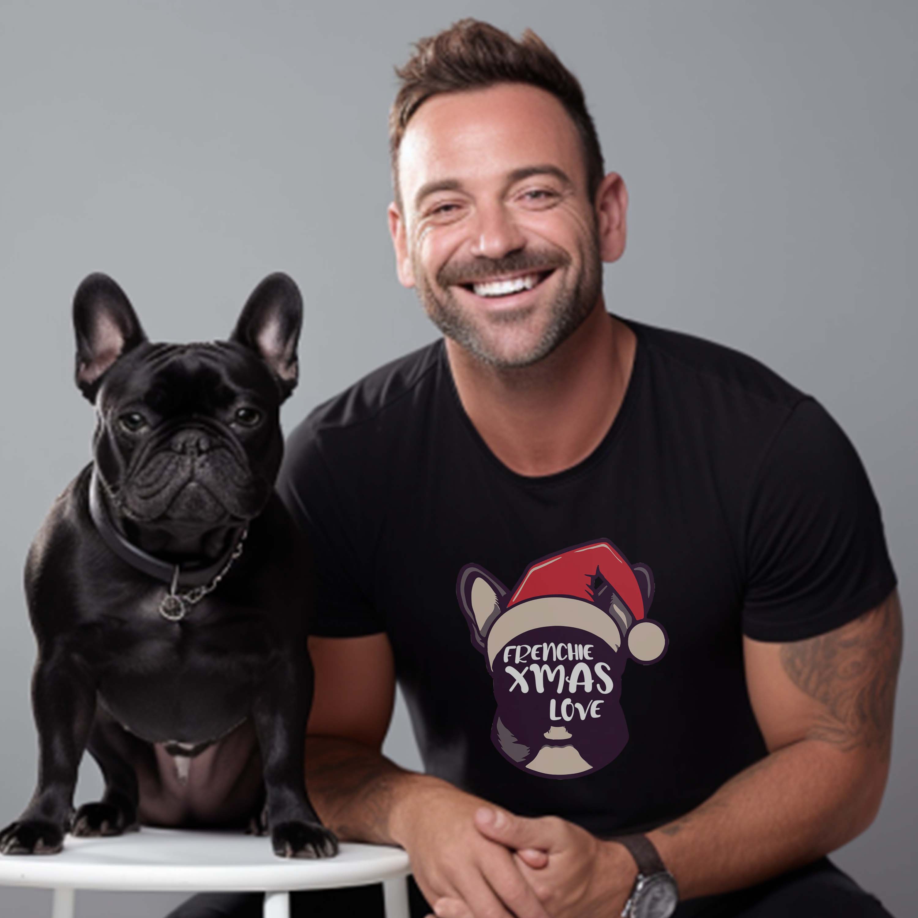 Xmas - French Bulldog Themed Unisex T-shirt Everyday Use | Trendy Style