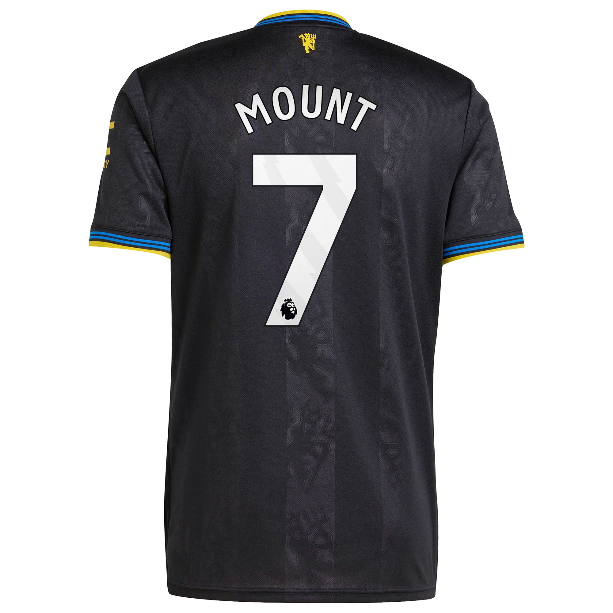 [SJH] Mason Mount Manchester United 2025/26 Third Replica Player Jersey - Black