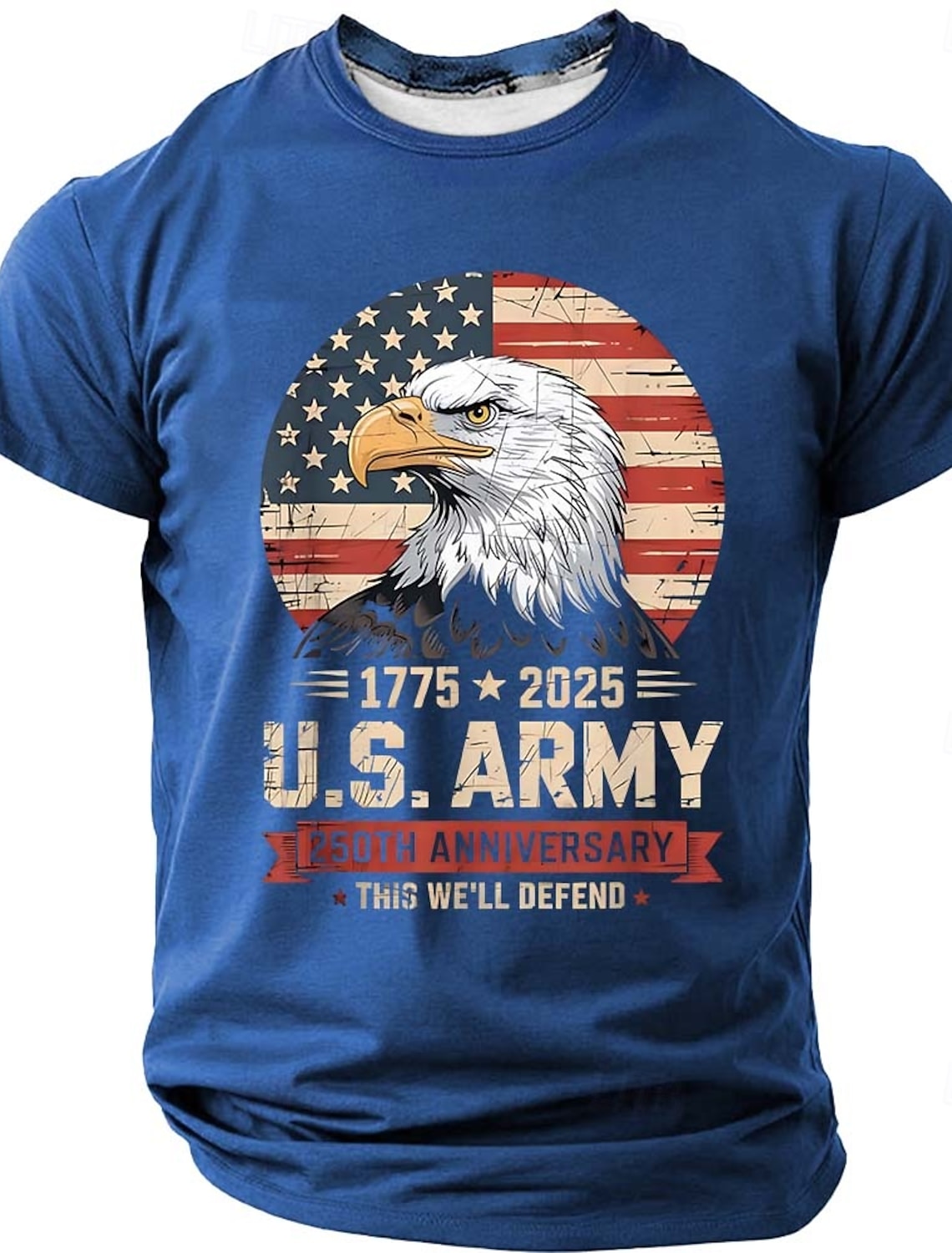4th of July 2026 250th Men's American US Flag Golf Sports Polo Shirts Short Sleeve Polo Shirts Collared Shirts Casual Athleisure Buttons Spring & Summer Blue