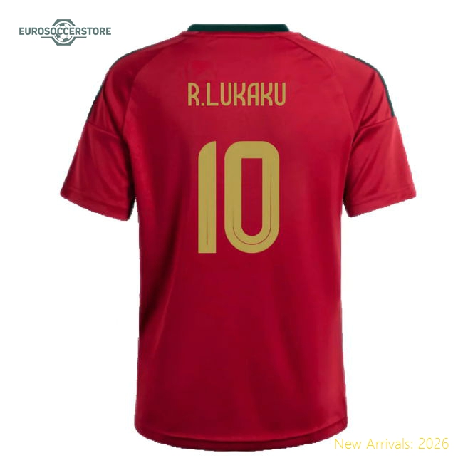 Soft Kids Football Team R.lukaku Jersey 2024-2025 Machine-washable