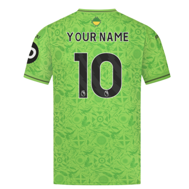 Affordable 2025-2026 Wolves Third Premium Breathable Fabric Green#432