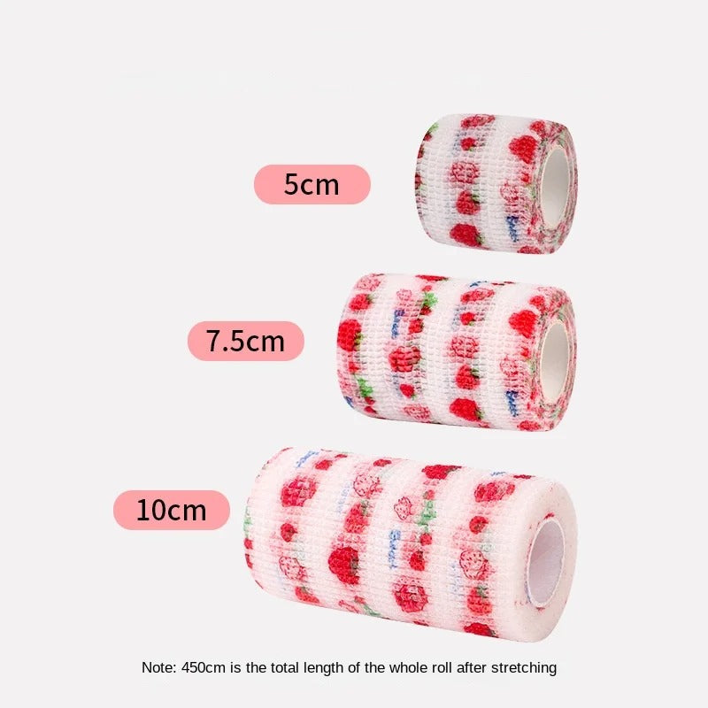 PawWrap Frenchie Self-Adhesive Bandage – Breathable Elastic Sports Tape