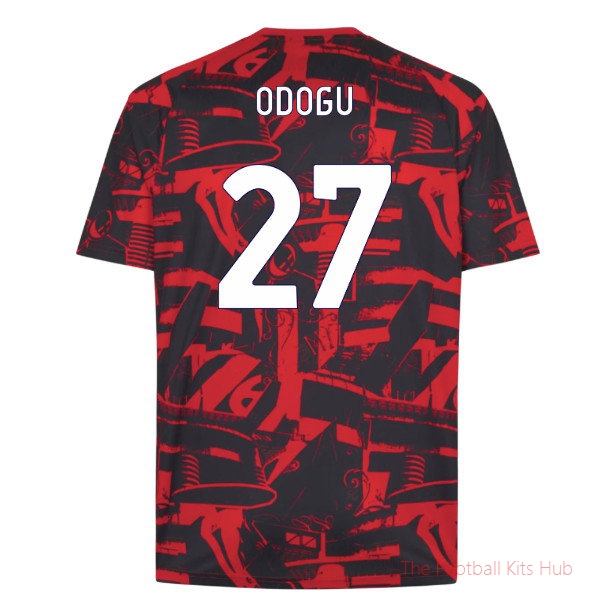 Team Football AC Milan Warm Up 2026-2027 Jersey (Odogu 27)