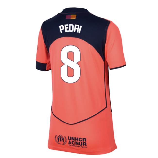 2025-2026 Barcelona Third Official Jersey Pedri Advanced Textile