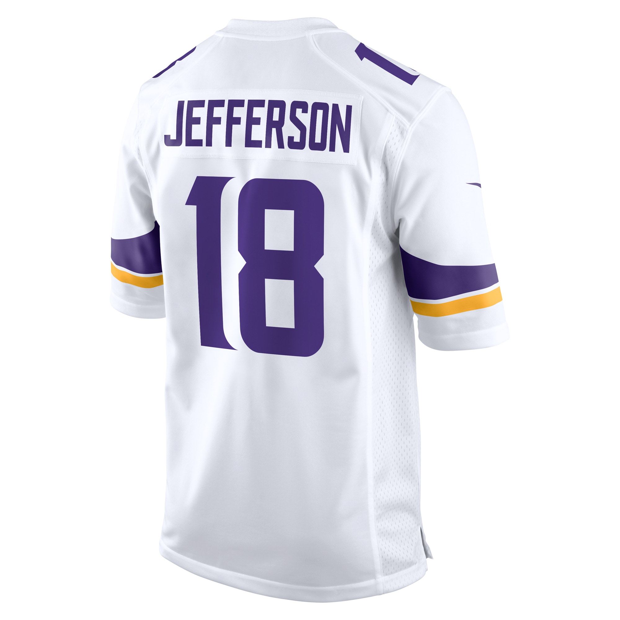 [ESK] Justin Jefferson #18 Minnesota Vikings Game Player Jersey - White