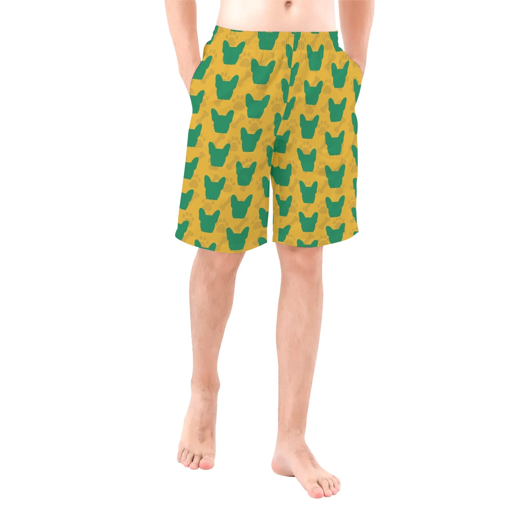 Georgia - Safe Mens All Over Print Shorts Paw Protection