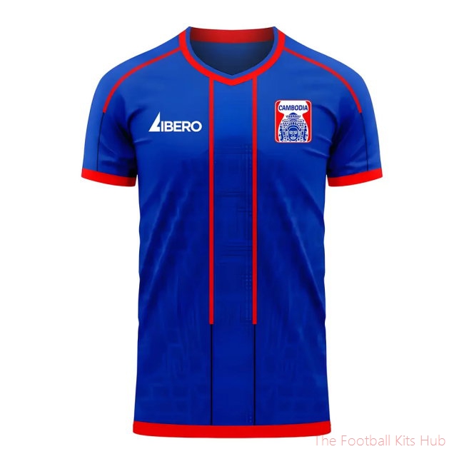 Cambodia 2025-2026 Home Concept Football Kit (Libero)