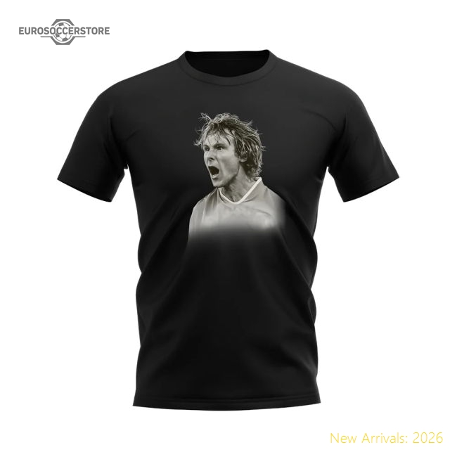 Excellent Pavel Nedved Old Lady Legend Casual Tee (black)