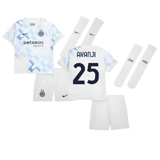 Replica 2025-2026 Inter Milan Away With Vintage Design - Perfect Fit