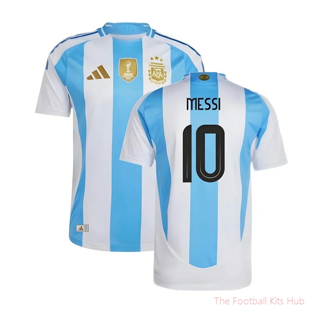 2024-2025 Argentina Authentic Home Shirt (MESSI 10)