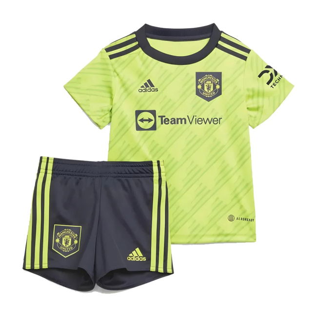 Baby Player Issue Style Man Utd Third Elite Kit 2022-2023